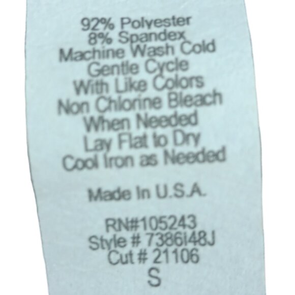 JK LA-Women's Top-Shawl Collar Sleeveless-Size S-Brown-Tan-Office-Work-Casual - Picture 7 of 7